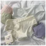 Women's Classic Mid Rise Plain Everyday Underwear Briefs - Image 7