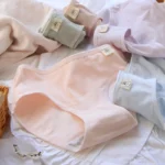 Women's Smooth Plain Briefs with Small Side Label - Image 6