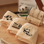 Women's Cute Panda Printed Everyday Underwear Briefs - Image 3